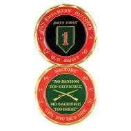 1st Infantry Division Coin